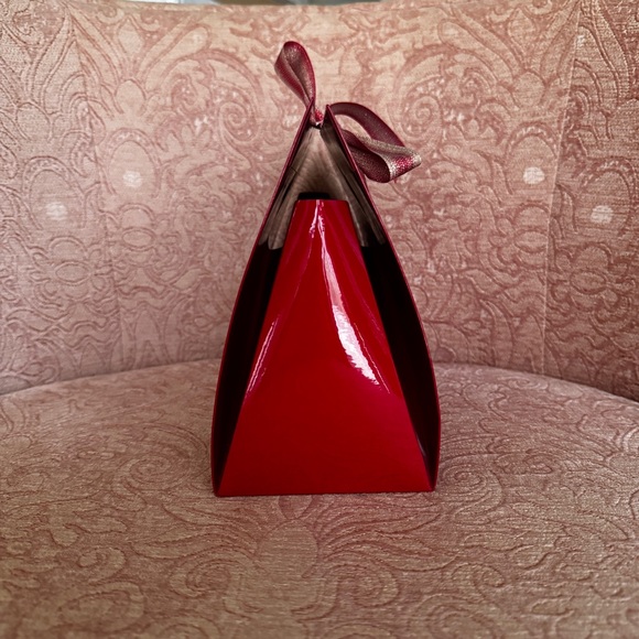 Chanel Red Gift Box with Ribbon - Picture 2 of 8